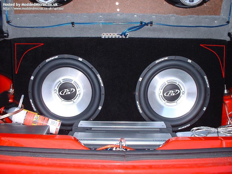 Porting Sub Box Micra Sports Club