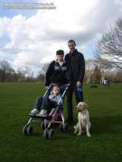 23-Andrea and her family with puppy Odie.jpg